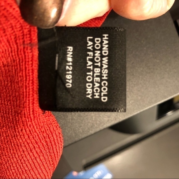 NWOT A. Calin Burnt Orange Shirt Size S - Picture 5 of 6